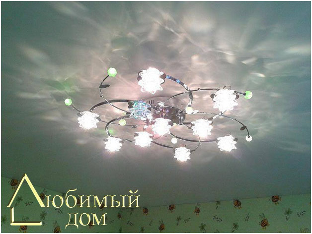 Сатиновый натяжной потолок Сатиновый натяжной потолок